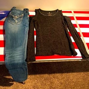 Miss Me Jeans 👖 Juicy Couture Sweater